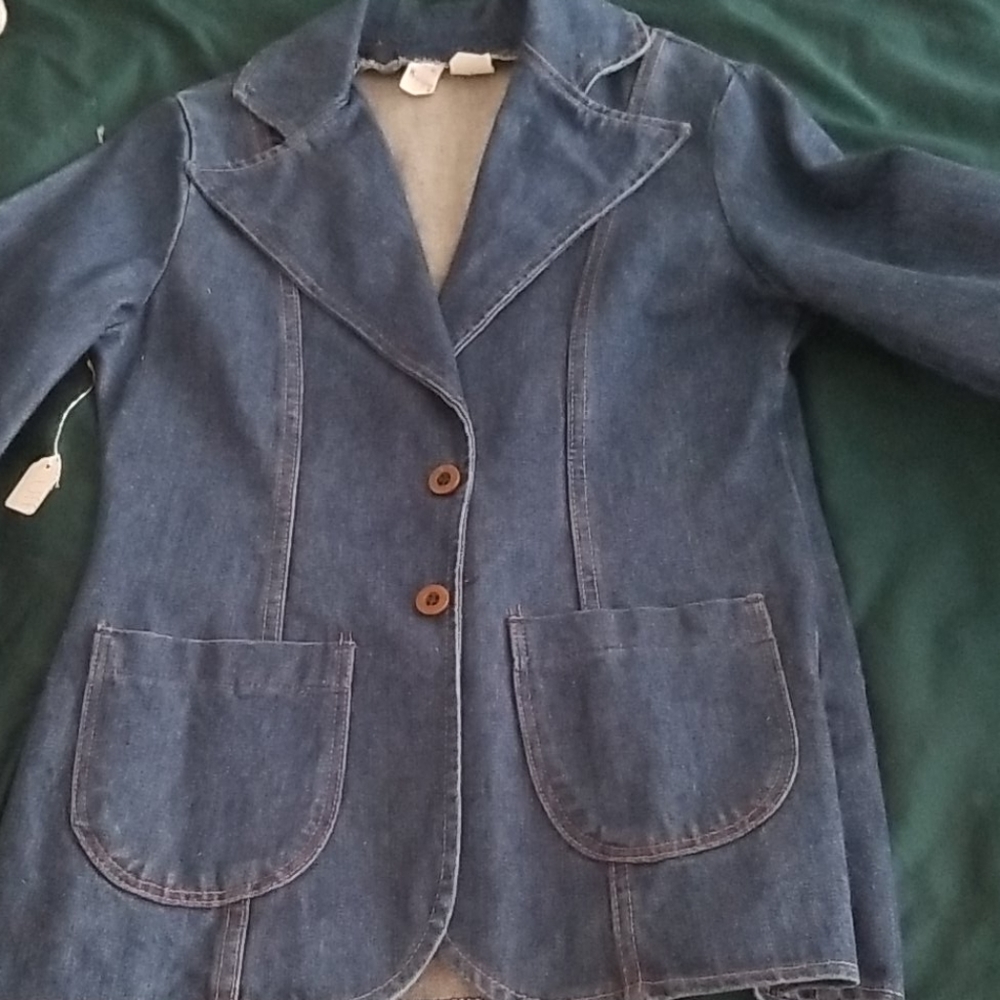 CLOSET CLOSING Vintage Wrangler Denim Blazer